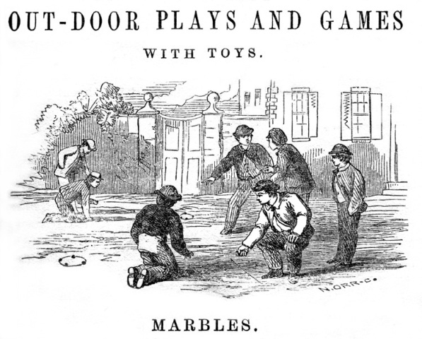 What games did colonial children play?